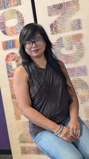 HCC Interior Design student Clariza Reyes